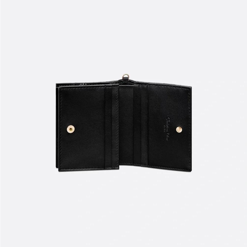 Mini Lady Dior Gardenia Wallet